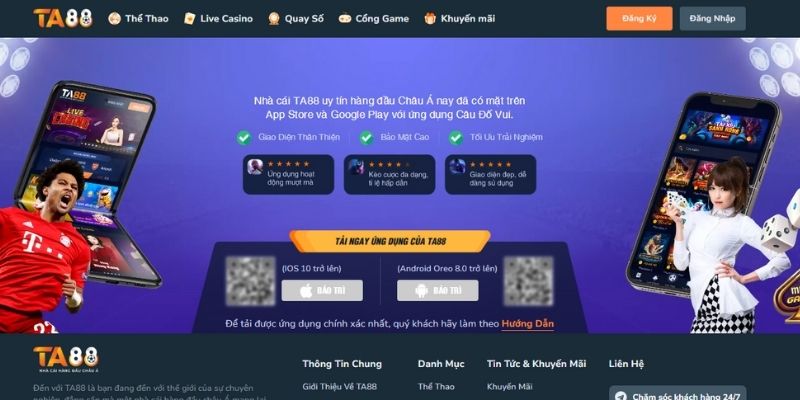 Hướng dẫn tải app TA88 nhanh từ website và cửa hàng ứng dụng
