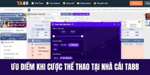 Ưu điểm nổi bật của danh mục cược thể thao tại đây